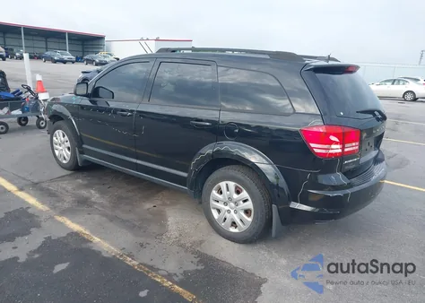 2017 Dodge Journey Se из США, поврежденный, VIN 3C4PDCAB4HT524352